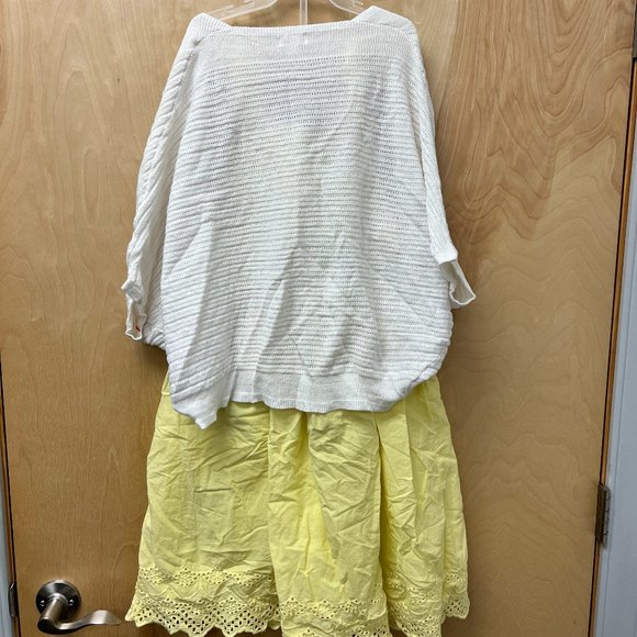 14/16 Girl's Dress and Sweater (Brand: Cat & Jack) - Picture 3 of 3